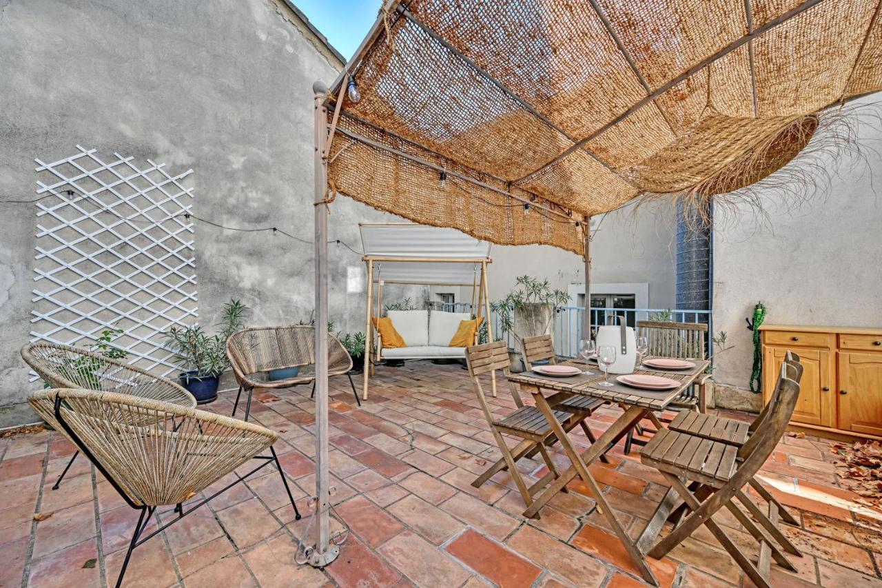 La Terrasse Des Carmes - Terrasse - Ac Clim - Spacieux Avignon Kültér fotó